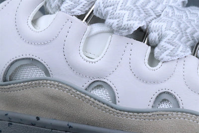 Lanvin Curb Sneakers 'Grey White'