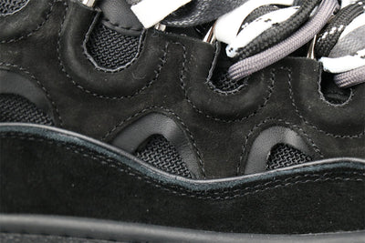 Lanvin Curb Sneakers 'Black Grey'