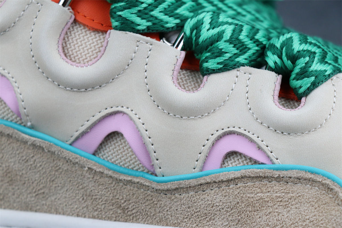 Lanvin Curb Sneakers 'Beige Pink'