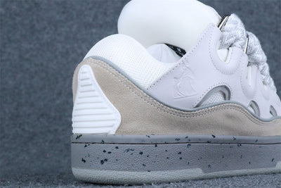 Lanvin Curb Sneakers 'Grey White'