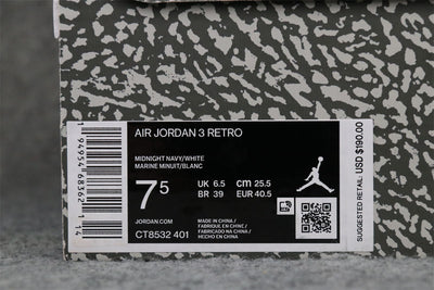 Air Jordan 3 Retro 'Georgetown'