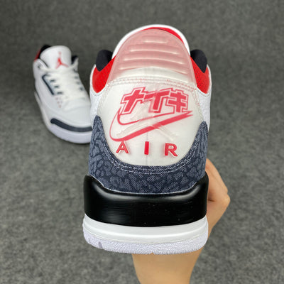 Air Jordan 3 Retro Denim SE 'Fire Red'