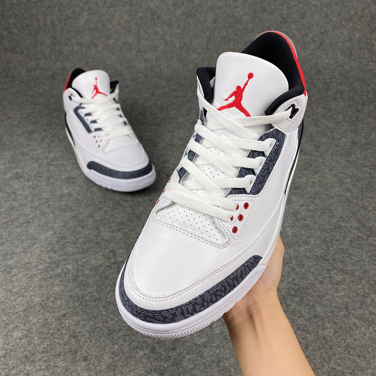 Air Jordan 3 Retro Denim SE 'Fire Red'