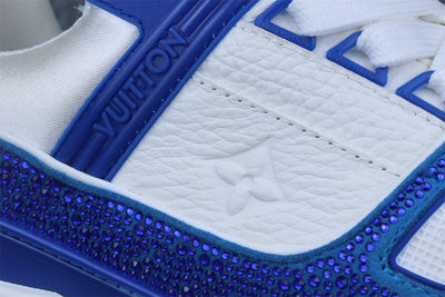 LVT Trainer 'White Blue Crystals'