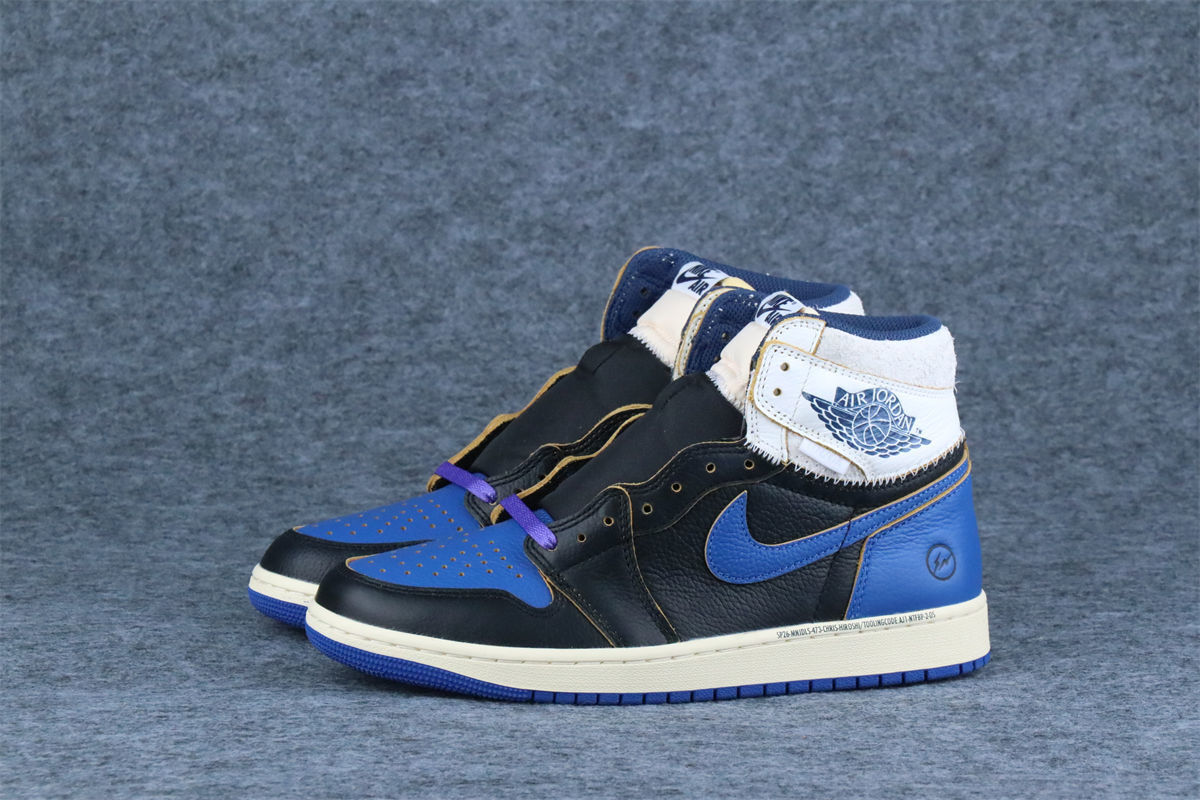 (Early Look) Fragment x Union LA x Air Jordan 1 Retro High OG 'Sport Royal'