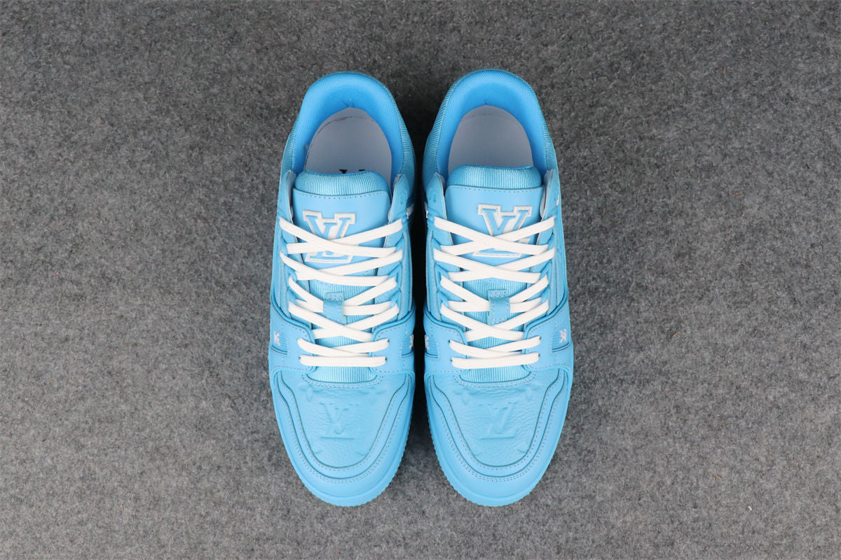 LVT Trainer 'Embossed Monogram - Blue'