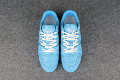 LVT Trainer 'Embossed Monogram - Blue'