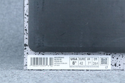 (Custom) Air Jordan 5 Retro “Black Cat”