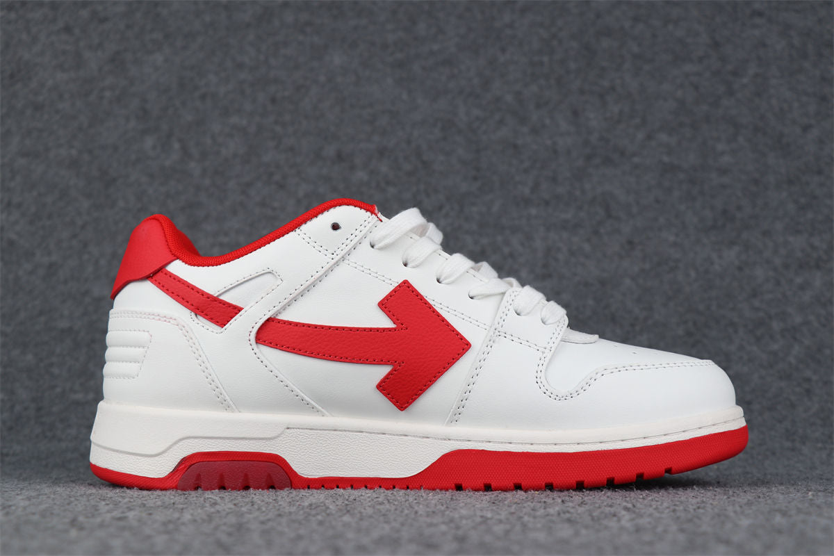 Off-White Out of Office 'White Red'