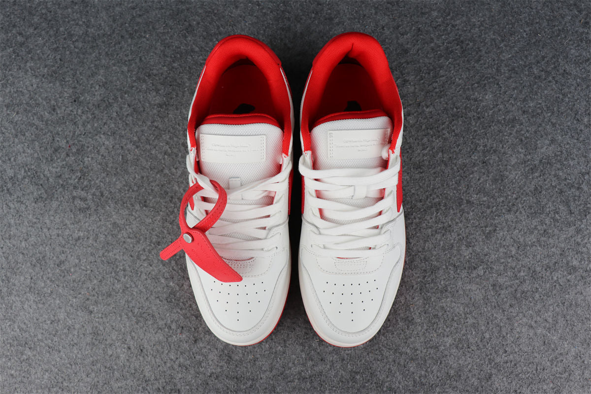 Off-White Out of Office 'White Red'