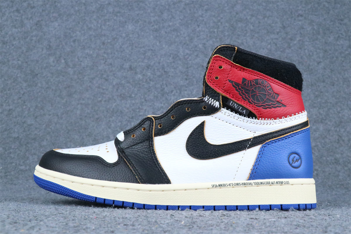 (Early Look) Fragment x Union LA x Air Jordan 1 Retro High OG “Varsity Red/Sport Royal