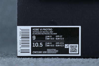 Nike Zoom Kobe 6 Protro 'White Del Sol' 2021