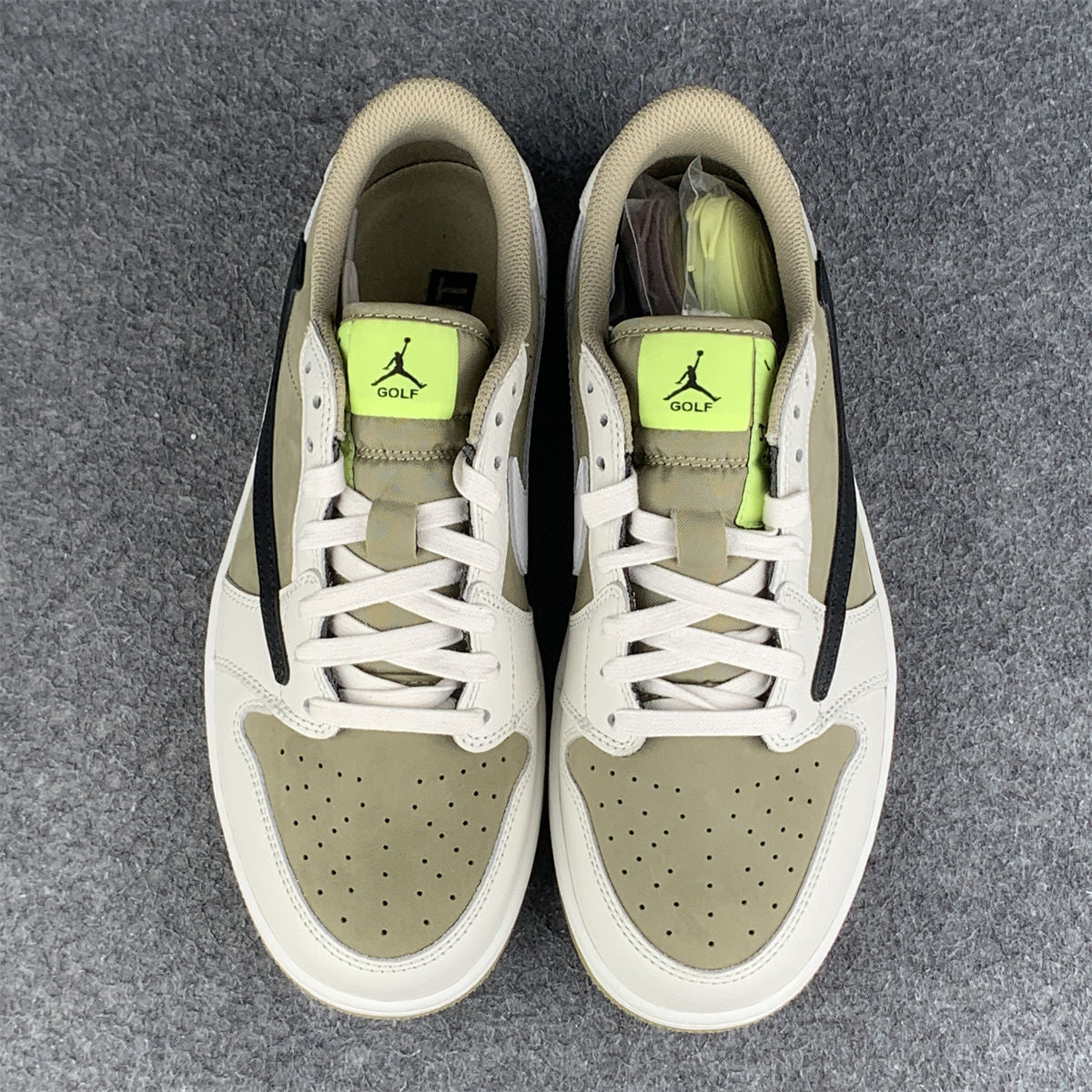 Travis Scott x Air Jordan 1 Low 'Golf' (B-Grade Version)