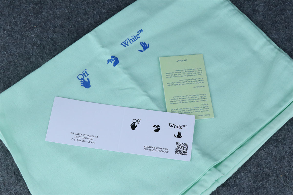 Off-White Out of Office 'White White Navy Blue'