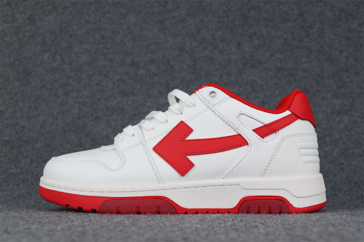 Off-White Out of Office 'White Red'