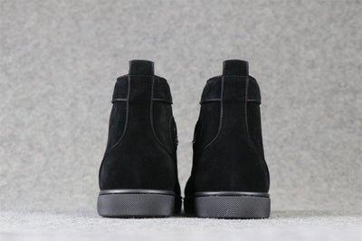 CL Lou Spikes Orlato High-Top ‘Black Suede’