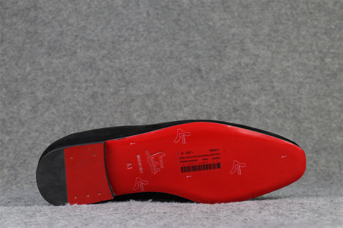 CL Dandelion Loafer ‘Black Suede'