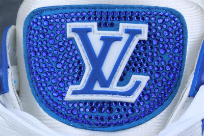 LVT Trainer 'White Blue Crystals'