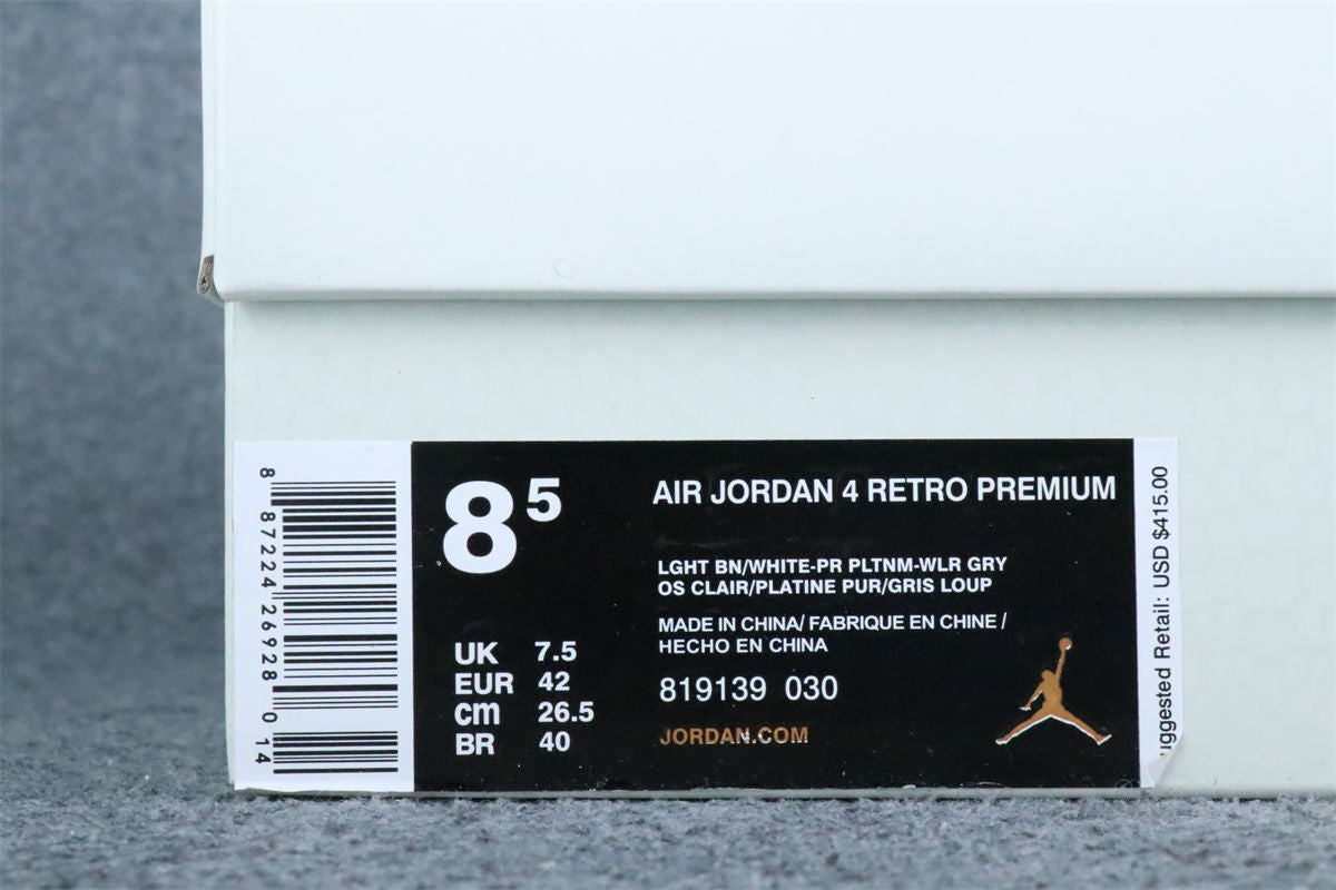 Air Jordan 4 Retro Premium 'Snakeskin'