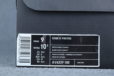 Nike Zoom Kobe 4 Protro 'Draft Day' 2019