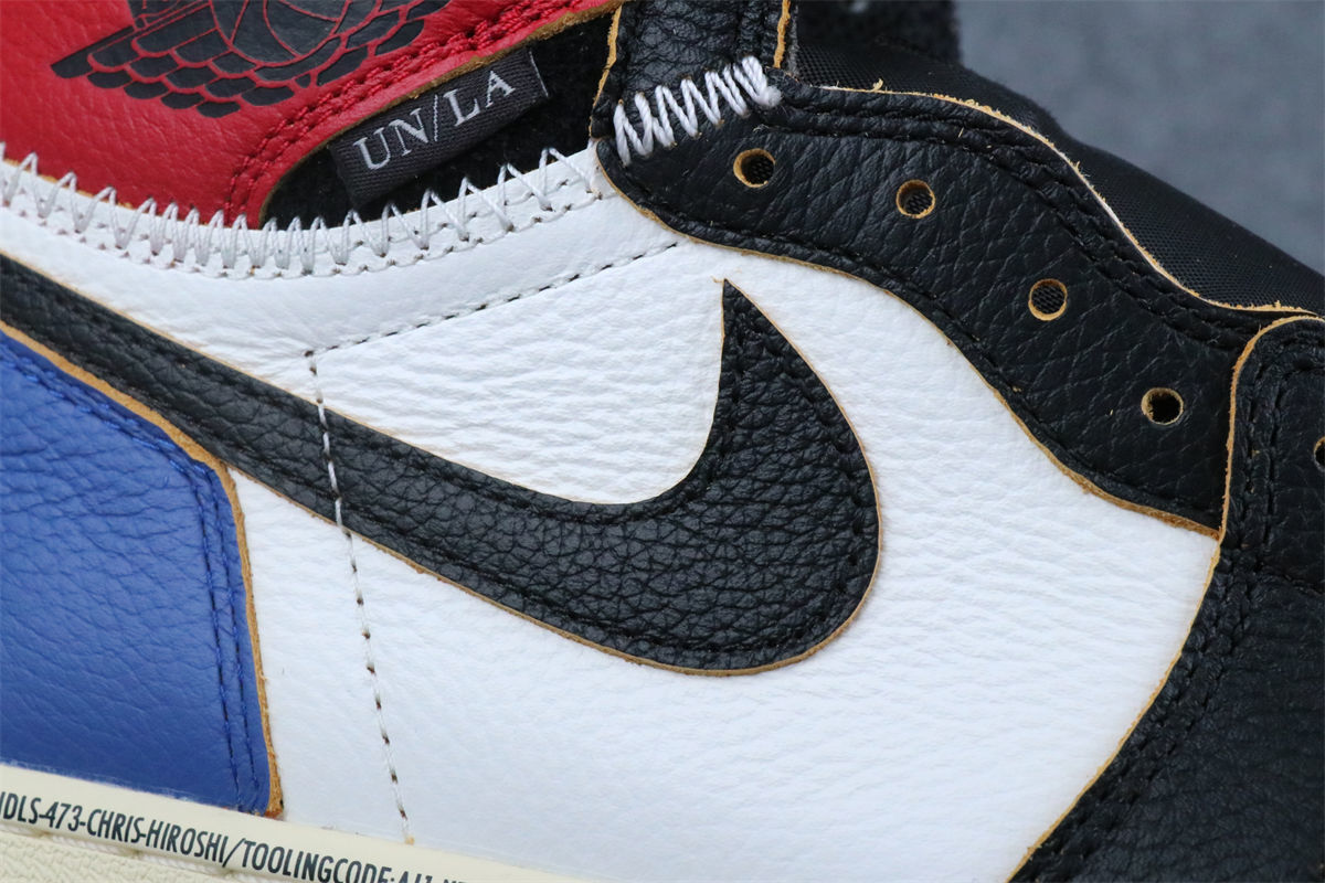 (Early Look) Fragment x Union LA x Air Jordan 1 Retro High OG “Varsity Red/Sport Royal