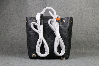 BACKPACK MONTSOURIS EMPREINTE BLACK