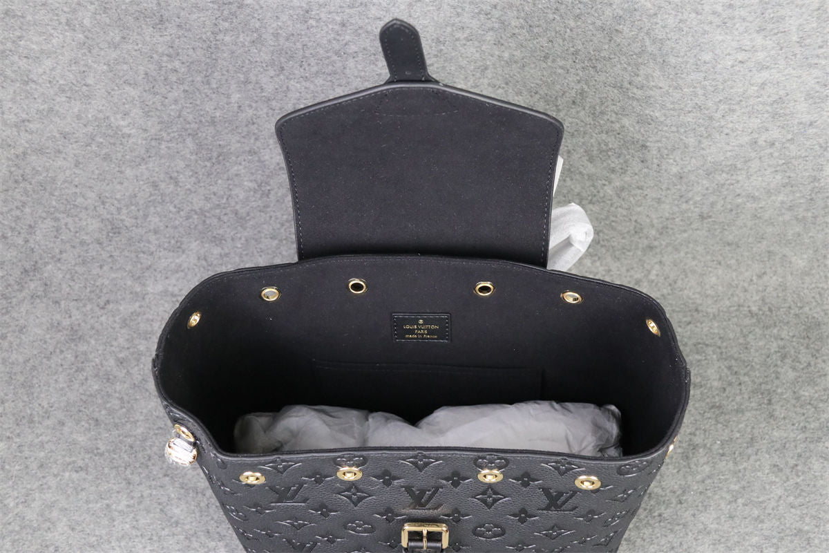 BACKPACK MONTSOURIS EMPREINTE BLACK