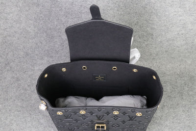 BACKPACK MONTSOURIS EMPREINTE BLACK