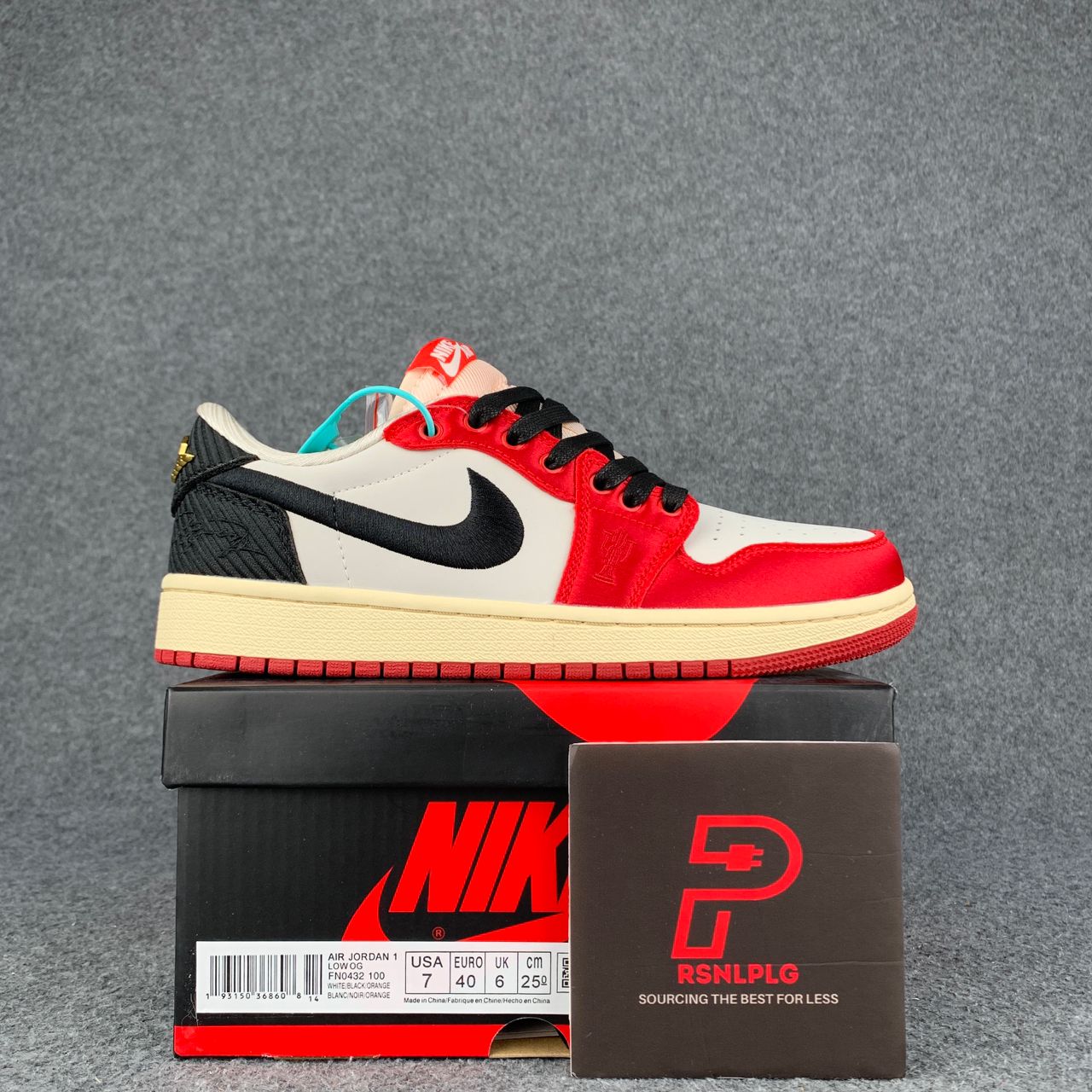 Trophy Room x Air Jordan 1 Retro Low OG SP 'Rookie Card - Away'