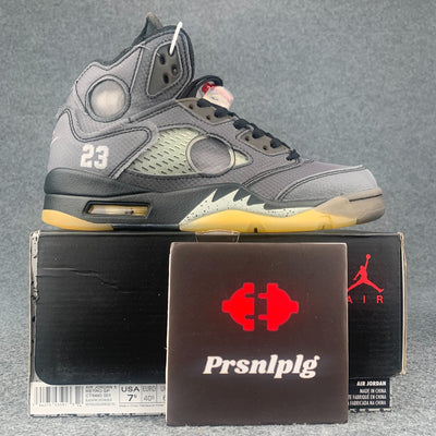 Off-White x Air Jordan 5 Retro SP 'Muslin'