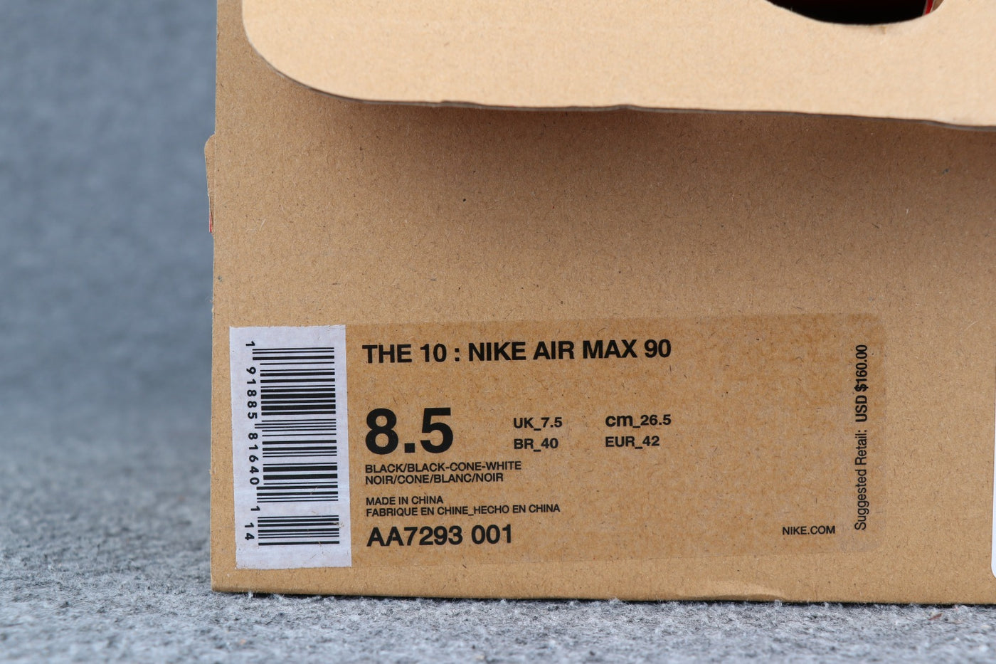 Off-White x Air Max 90 'Desert Ore'