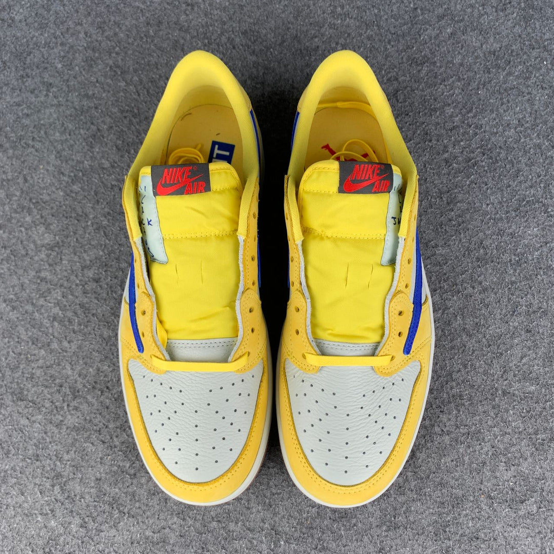 air jordan off white canary yellow