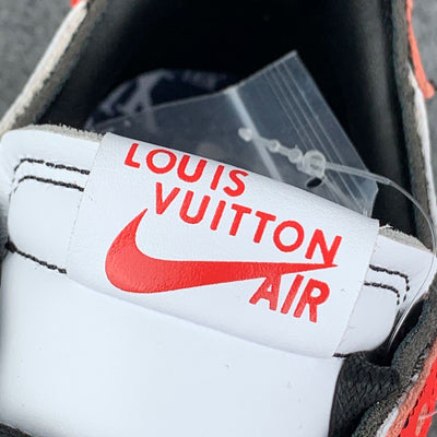 (Custom) Air Jordan 1 'Rouge Grid'