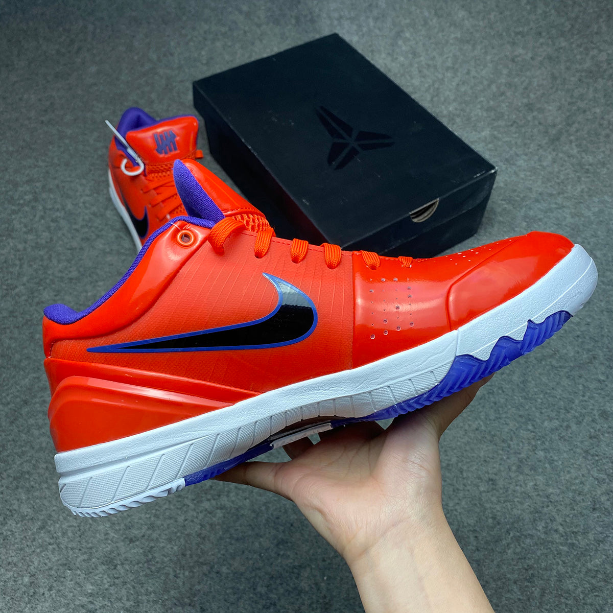 Undefeated x Kobe 4 Protro 'Team Orange'