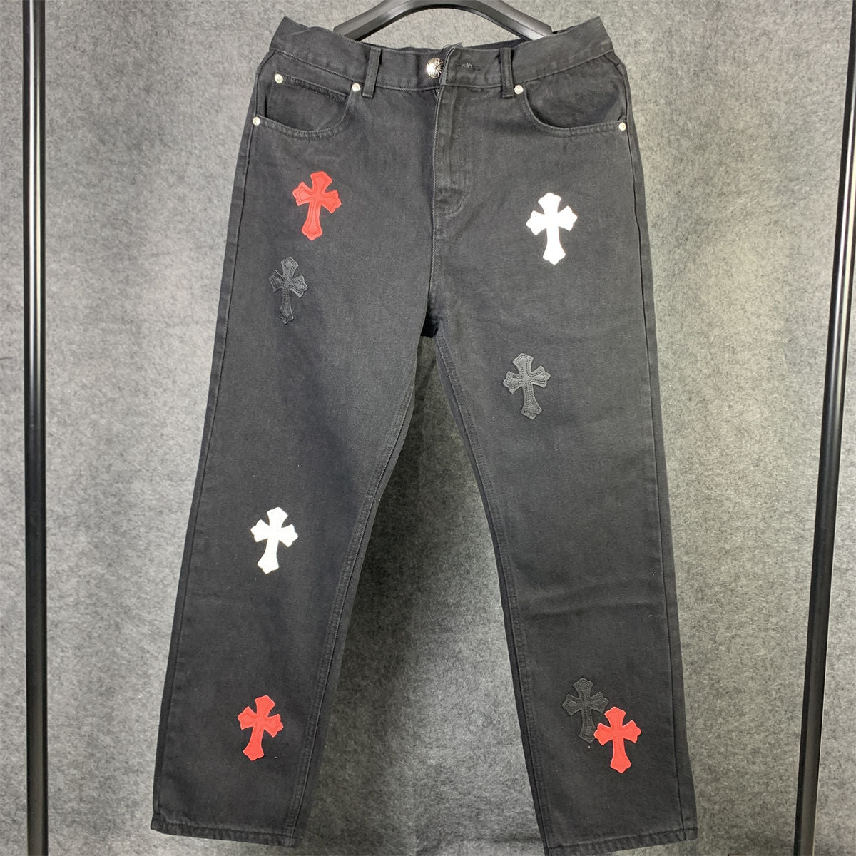 CHROME HEARTS CROSS PATCH DENIM (MIAMI EXCLUSIVE)