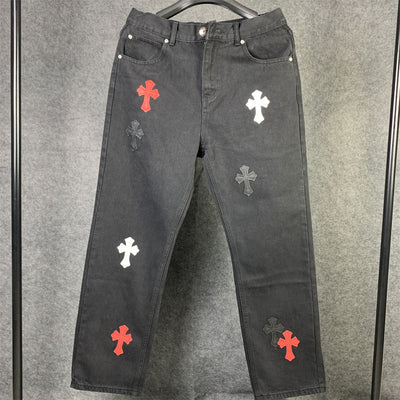 CHROME HEARTS CROSS PATCH DENIM (MIAMI EXCLUSIVE)