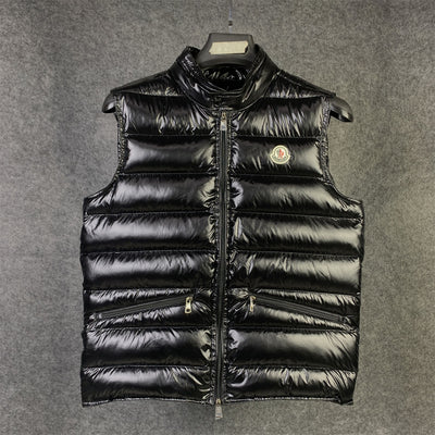 MONCLER Gui Slim-Fit Logo-Appliquéd Quilted Shell Down Gilet