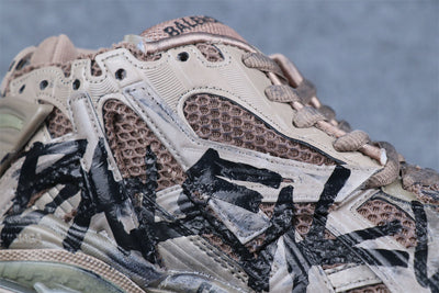 Balenciaga Runner Graffiti Sneaker – Brown