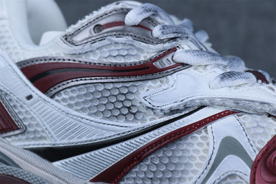 Wmns Runner Sneaker 'White Burgundy'