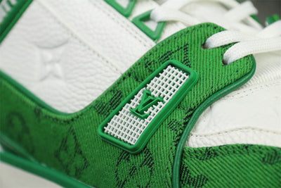 LVT Trainer 'Green Monogram Denim'