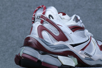 Wmns Runner Sneaker 'White Burgundy'