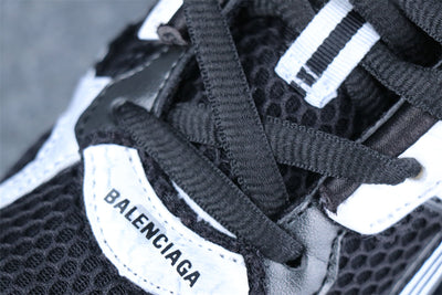 Runner Sneaker 'White Black White'