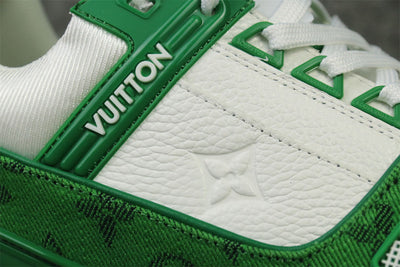 LVT Trainer 'Green Monogram Denim'