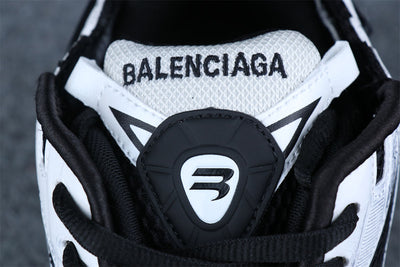 Runner Sneaker 'White Black White'