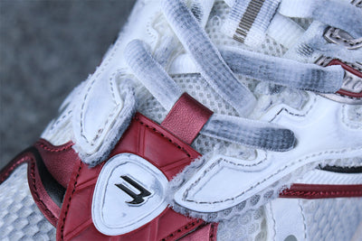 Wmns Runner Sneaker 'White Burgundy'