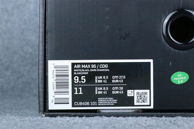 Comme des Garçons x Air Max 95 'Grey'