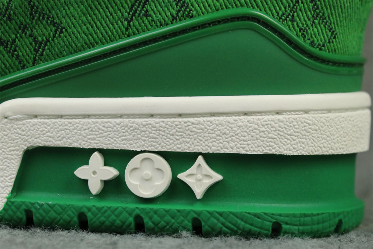 LVT Trainer 'Green Monogram Denim'