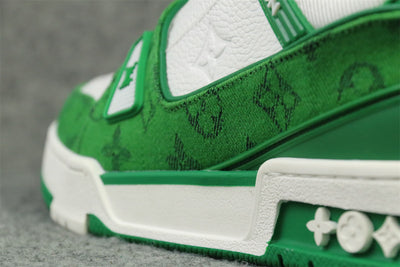 LVT Trainer 'Green Monogram Denim'