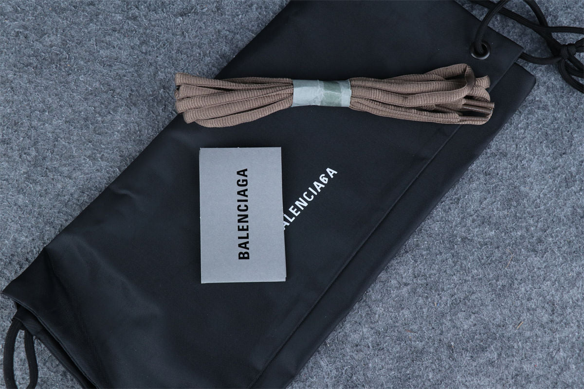 Balenciaga Runner Graffiti Sneaker – Brown