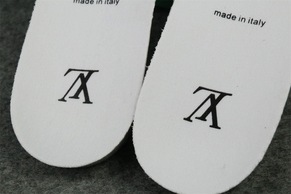 LVT Trainer 'Green Monogram Denim'